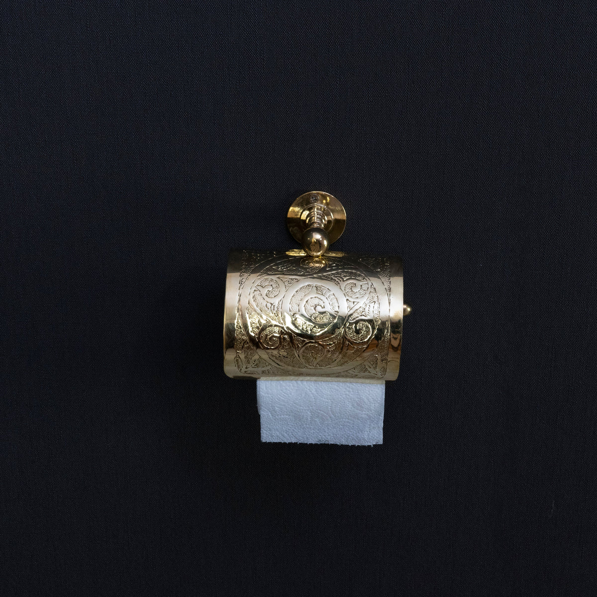 Engraved Toilet Paper Holder