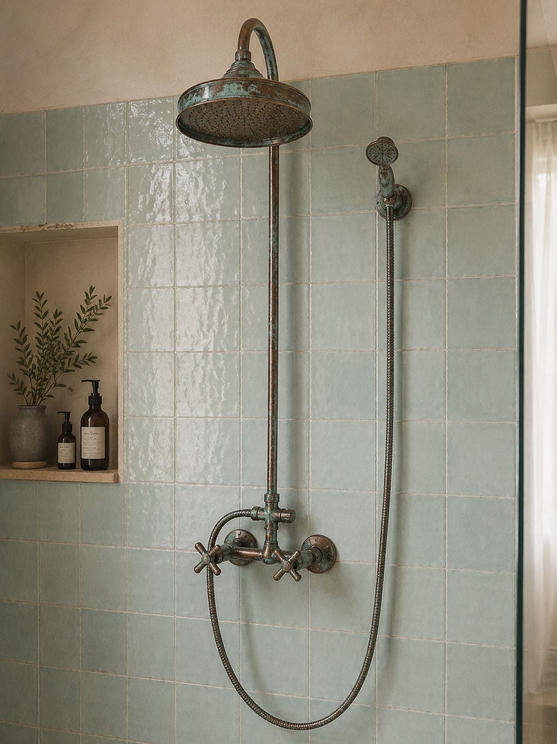 Aged Shower system