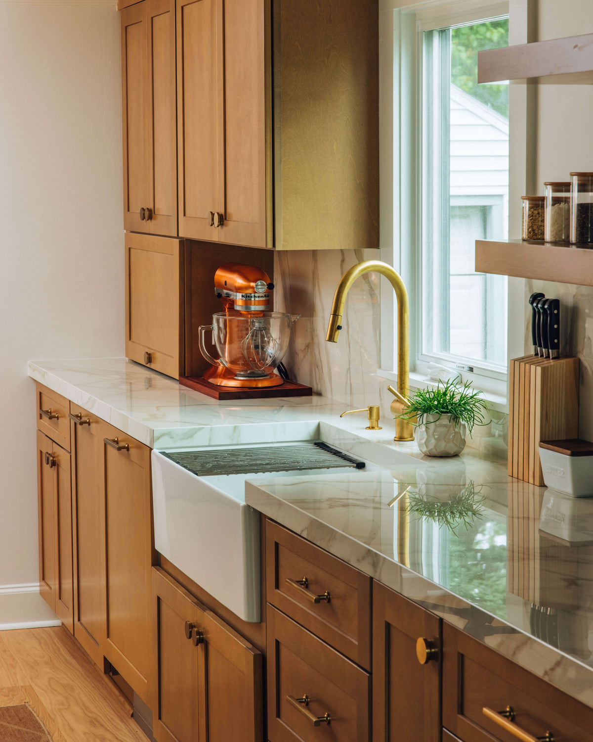 Brass Pull-Down Faucet