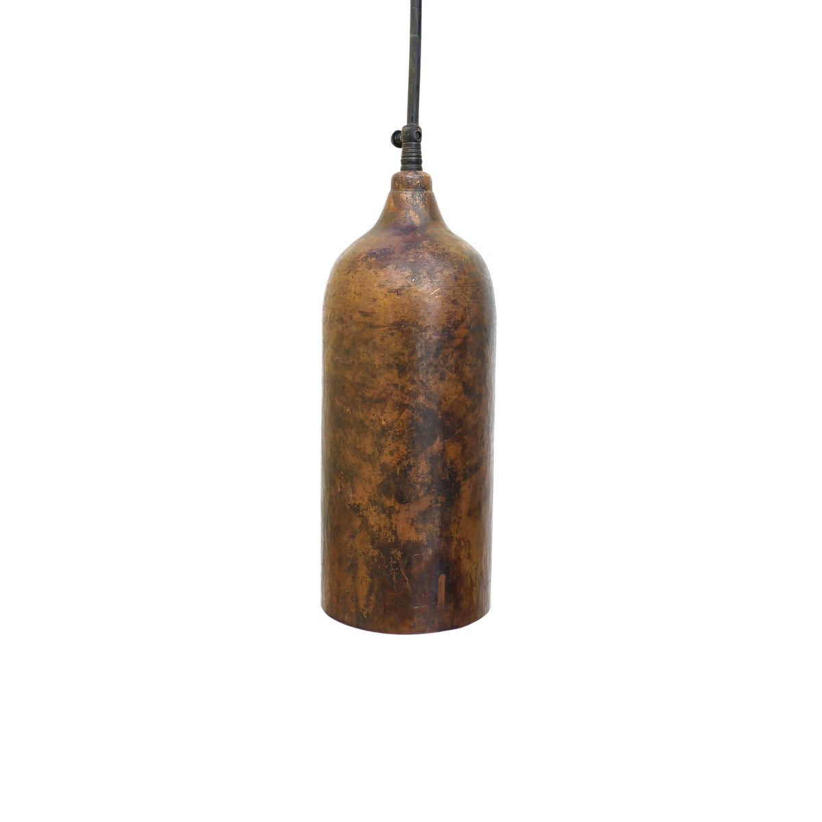 Small Copper Farmhouse Pendant Light