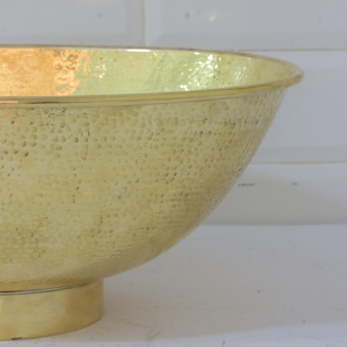 Hammered Vessel Sink Oval, Bathroom Oval Washbasin, Brass Vessel Sink, Brass Oval Sink, Brass Basin Sink