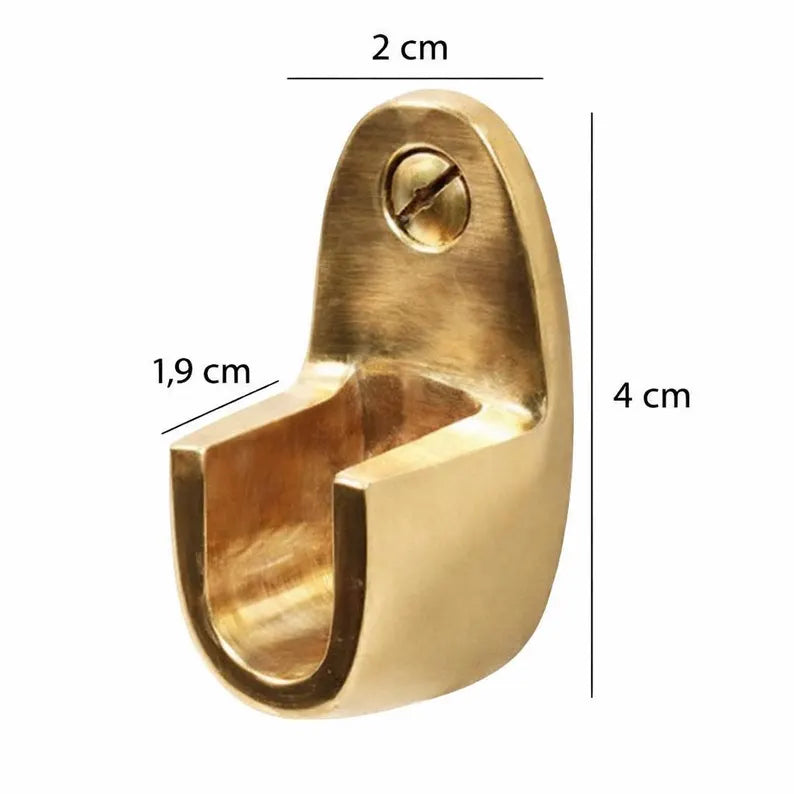 Minimal Inside Mount Cafe Curtain Rod