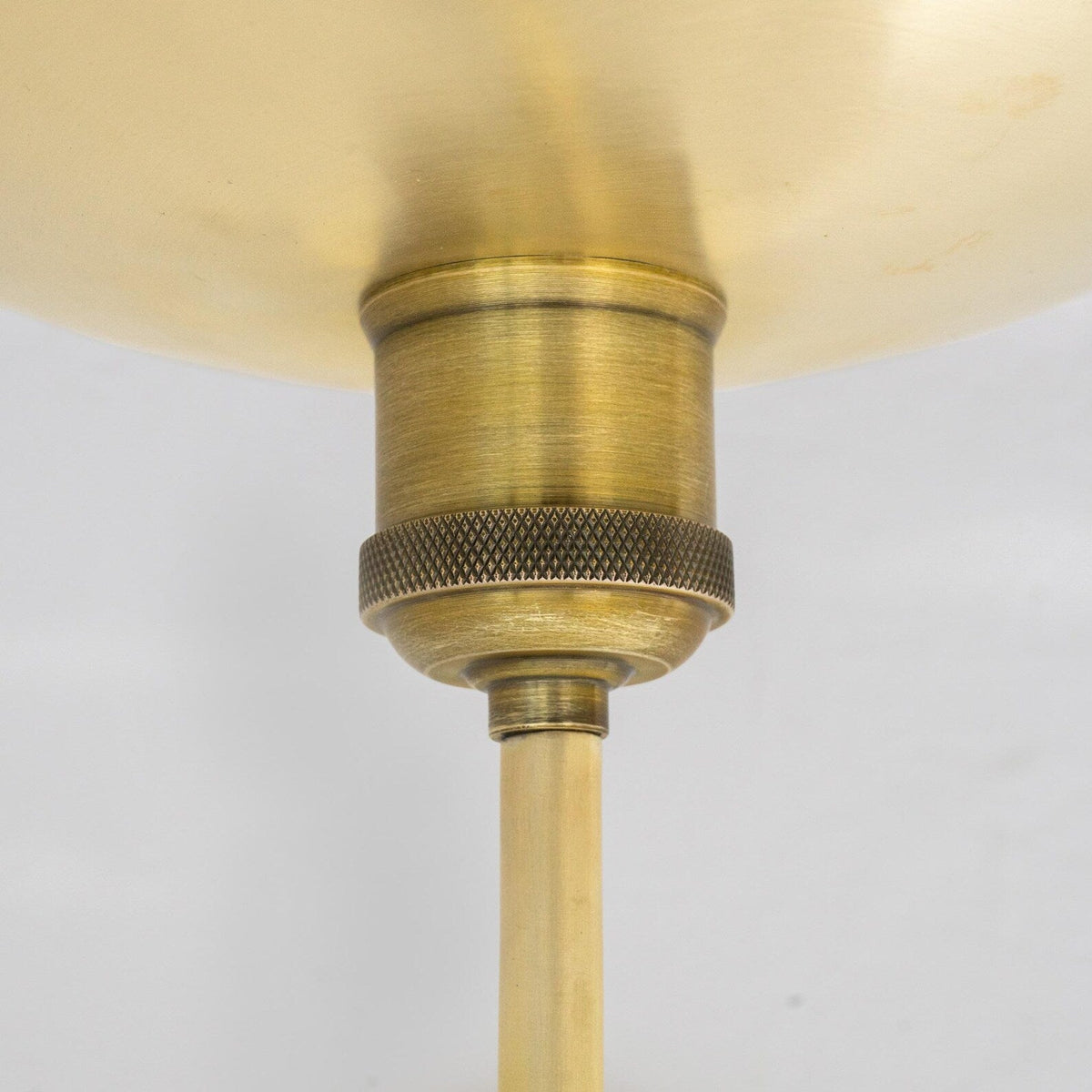 Powder Room Brass Sconce, Brushed Brass Wall Lamp, Wall Lighting Fixture