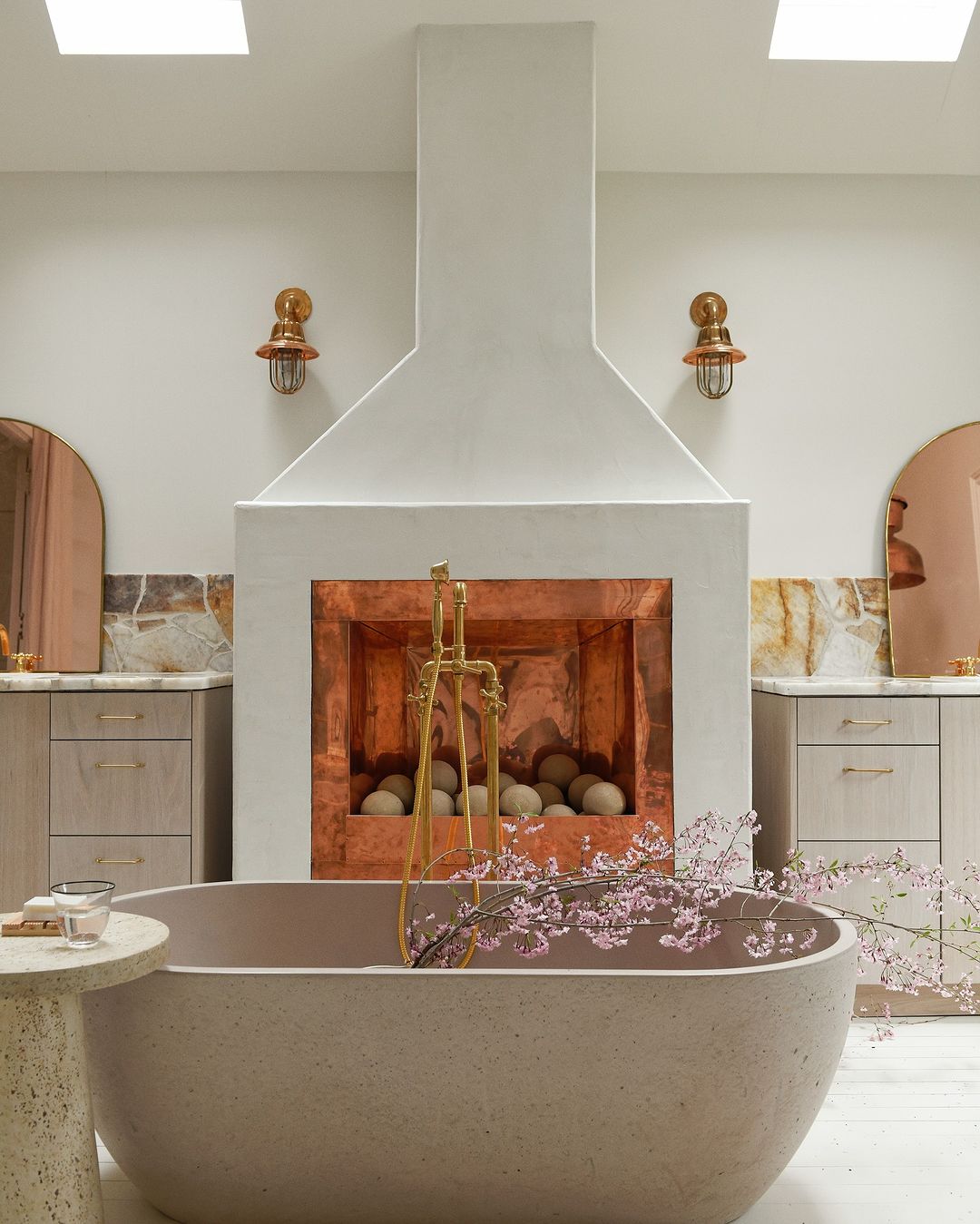 Floor Mounted Bathtub