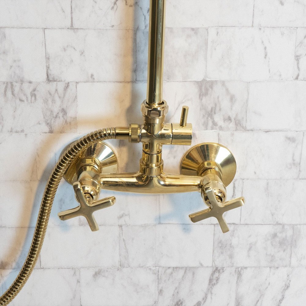 BrillianceLine Exposed shower Set