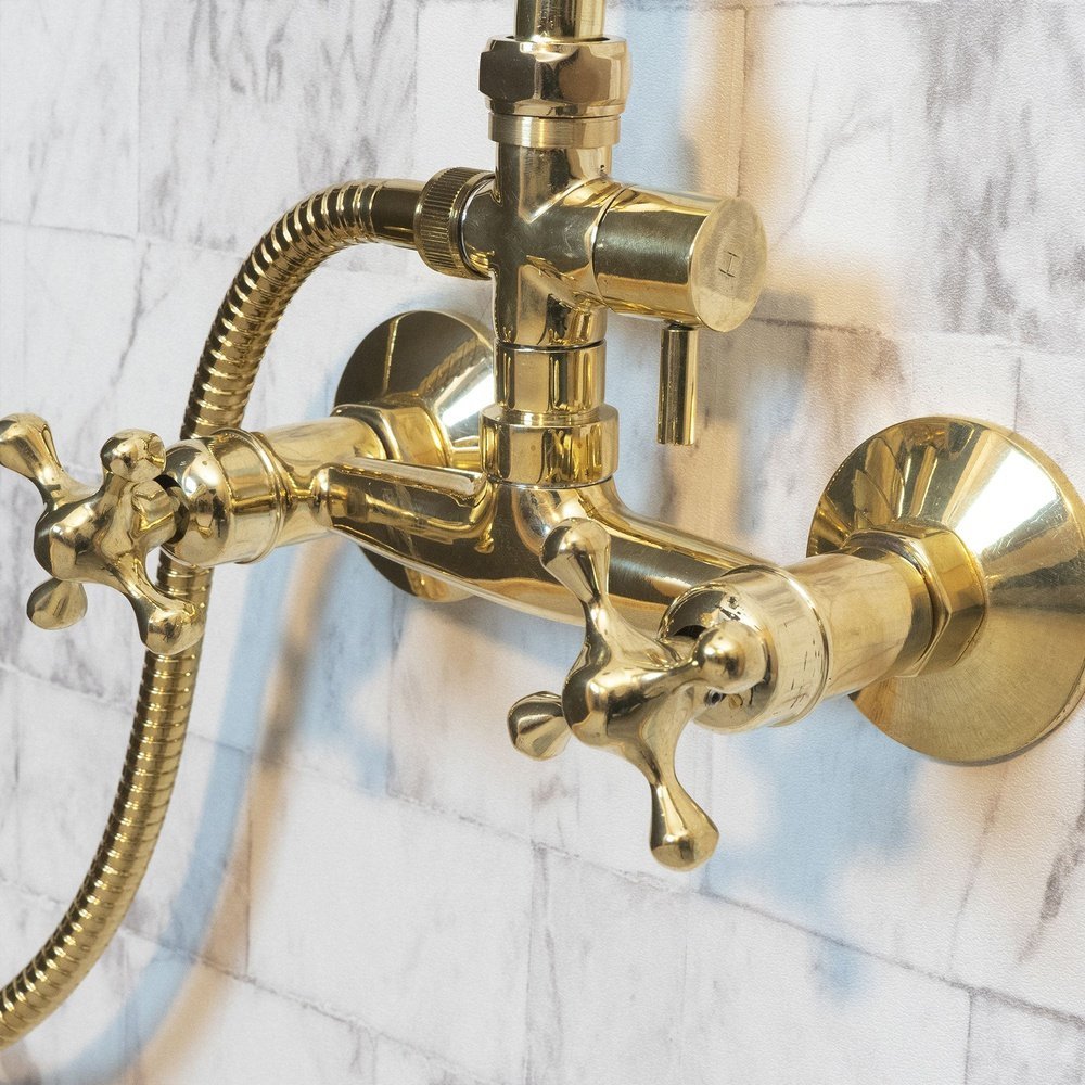 BrillianceLine Exposed shower Set