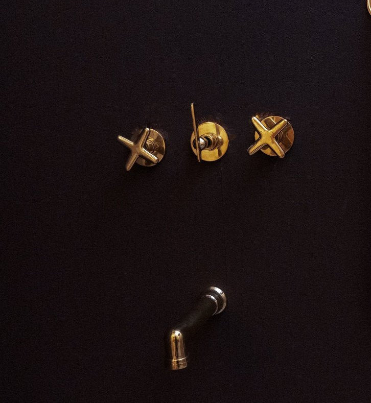 Mireleft Brass Shower Set