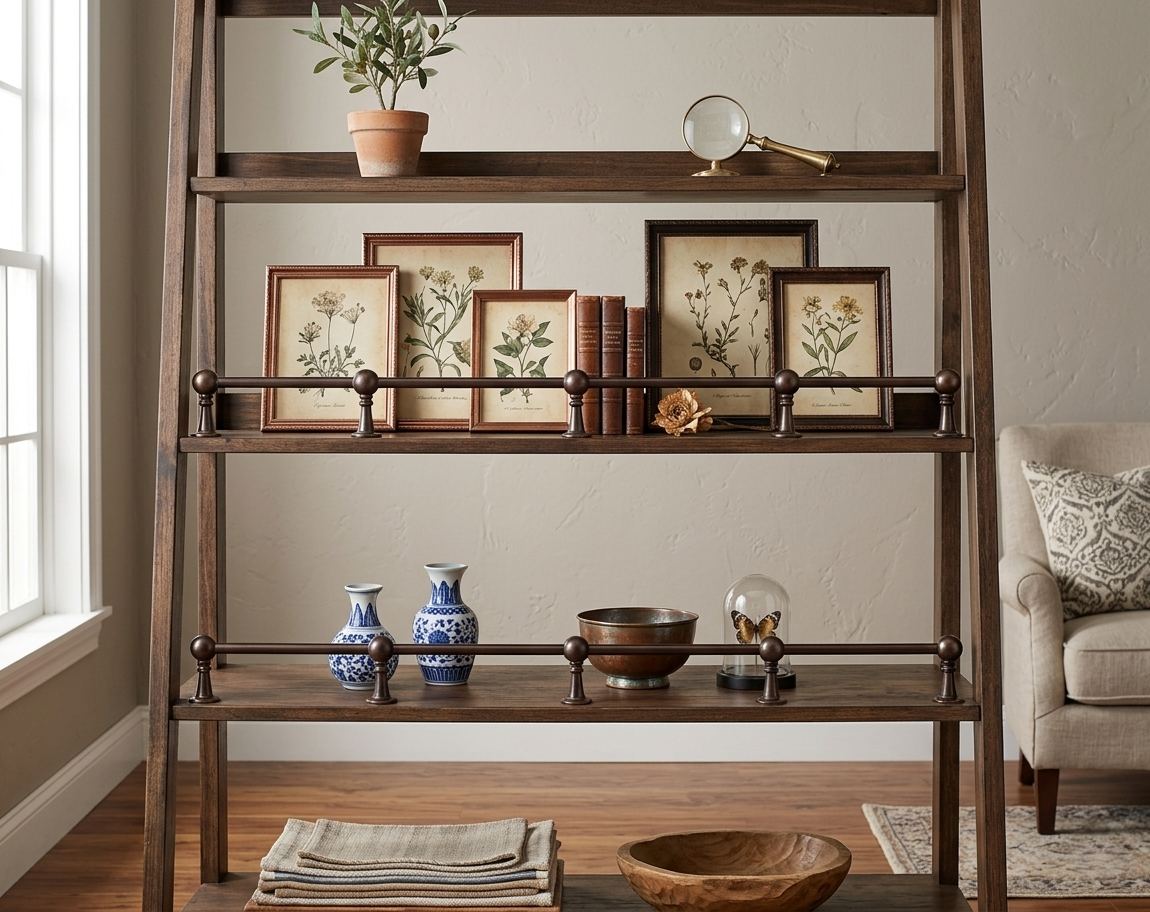 Noble Brass Dark Copper Gallery Rail | Custom Solid Brass Shelf Railing for Kitchen, Bathroom & Bookshelves