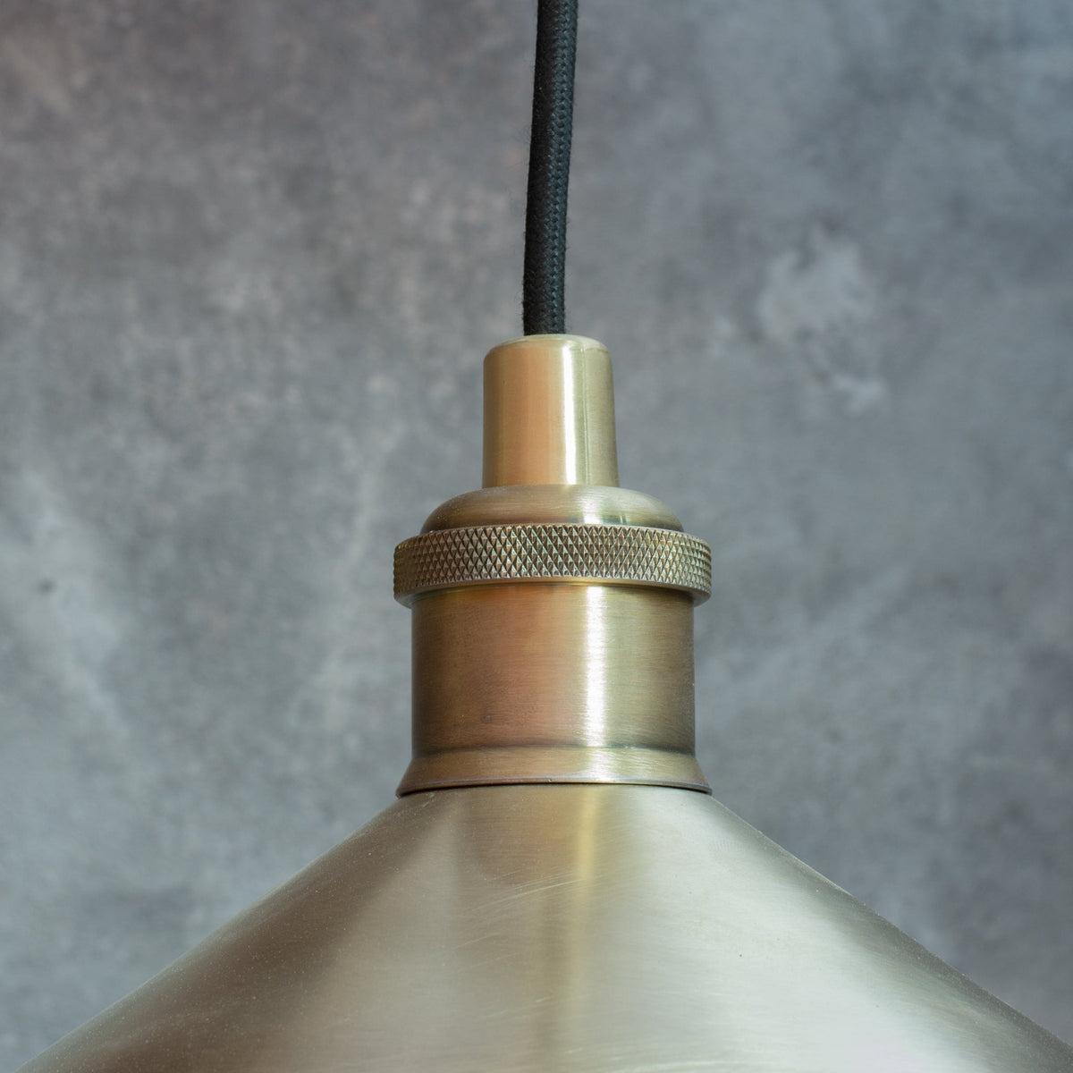 Brushed Brass Pendant Light Shade, Ceiling Mount Kitchen Island Lighting, Brass Hanging Lamp Dining Table