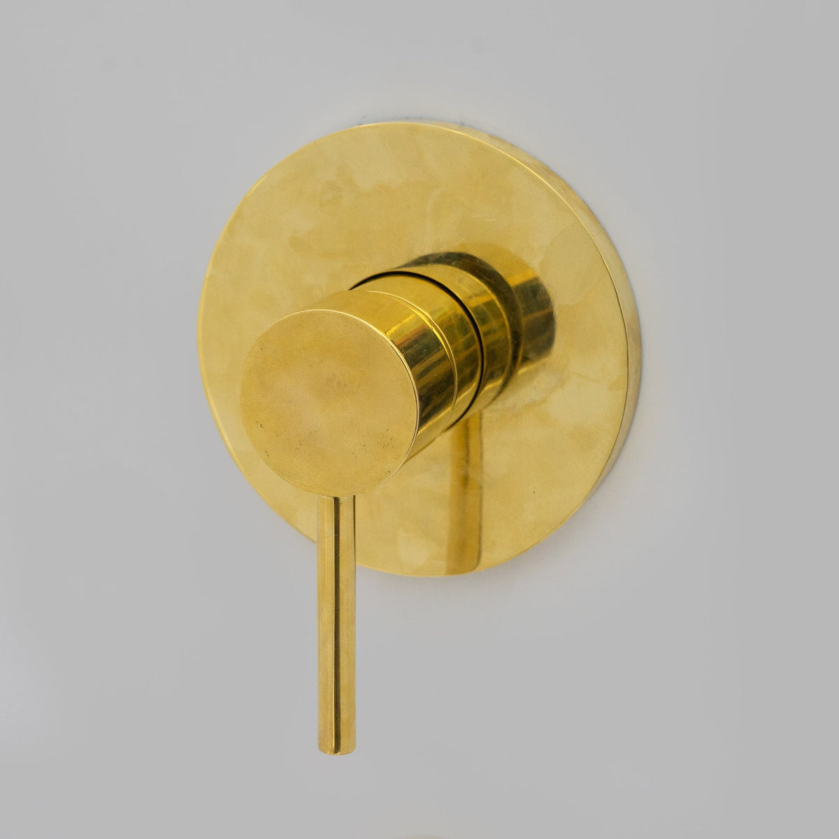 Solid Brass Tub Filler Built-in, Unlacquered Brass Shower System, Concealed Tub Filler