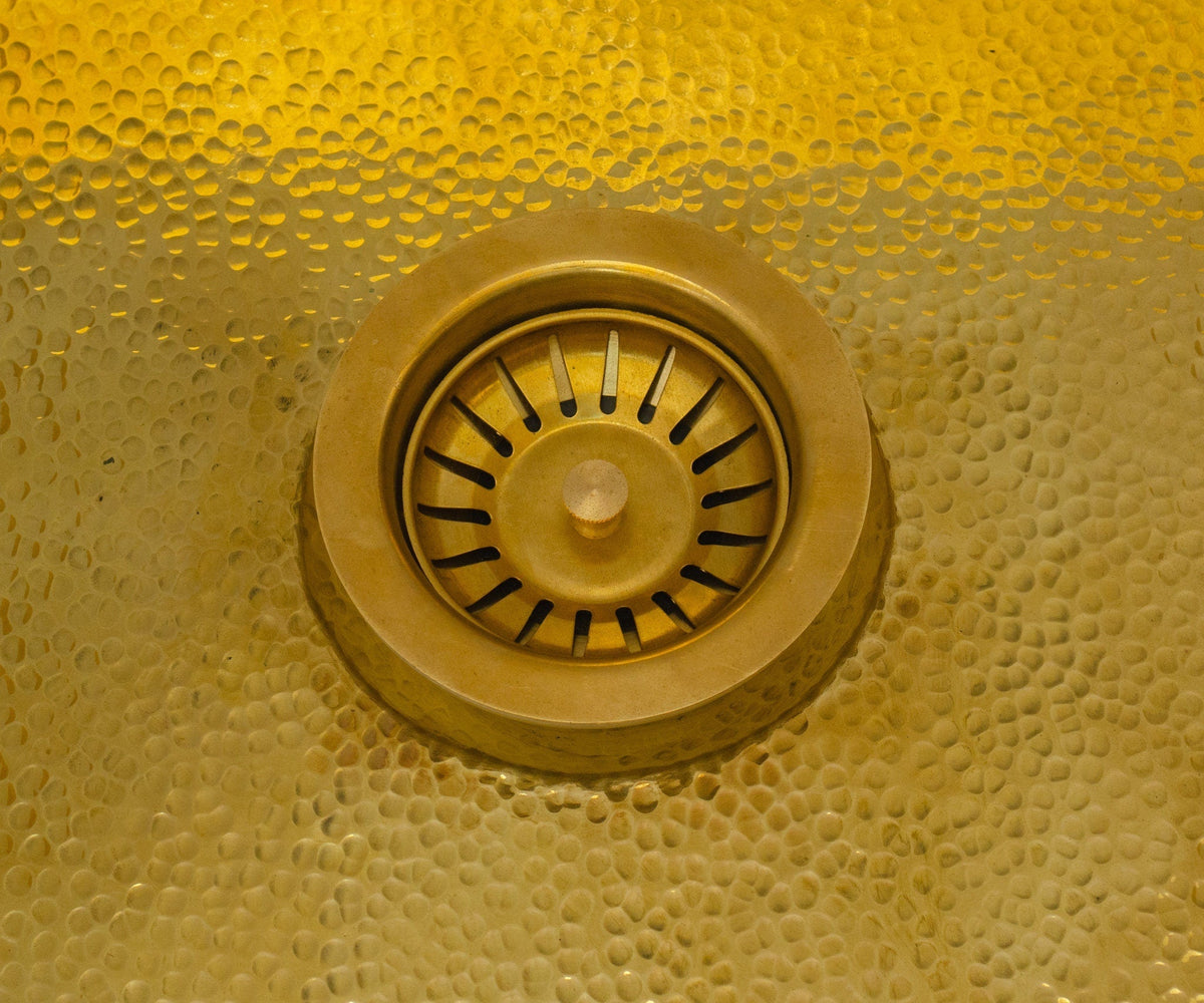 Solid Brass Undermount Hammered Sink | Kitchen Bar Sink