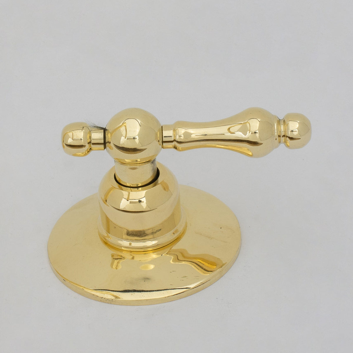 Unlacquered Brass Widespread Kitchen Faucet, Solid Brass 3-Holes Deck Mount Faucet, Simple Cross Handles