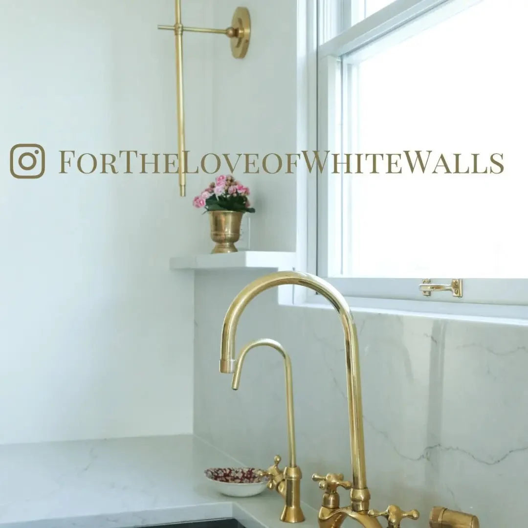 Verdeau - Unlacquered Bridge Kitchen Faucet