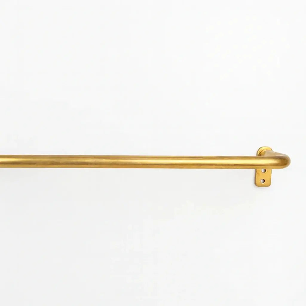 Unlacquered  Brass Café Rod– 16 mm