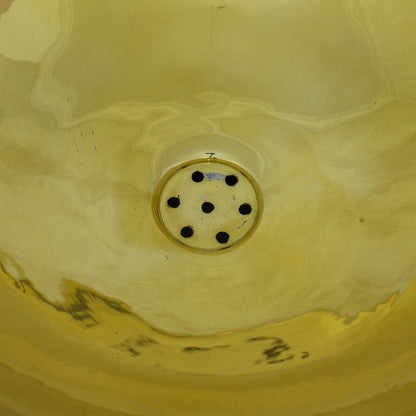 Bathroom Drop-in Sink, Brass Basin Sink, Round Sink, Bathroom Sink Brass