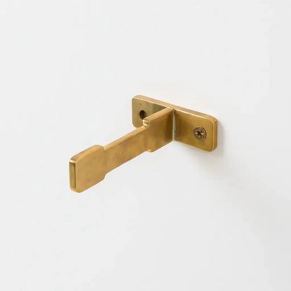 Unlacquered Brass Wall Supports For Rods, Curtains, Etc, DDP shipping