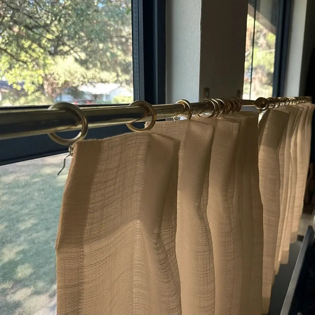 Solid Brass Rings For Curtain Rod