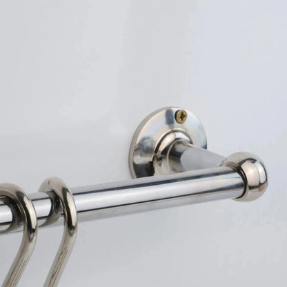 Chrome Pot Rail, Chromed Solid Brass Pot Rack For Kitchen Organization