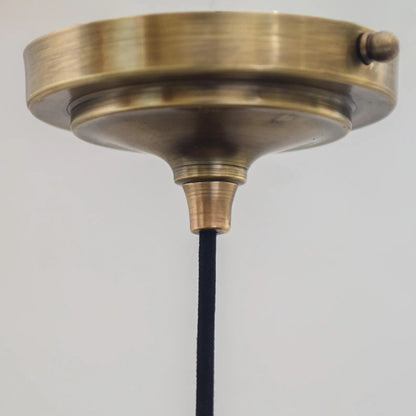 Oxidized Solid Copper Cylinder Pendant Light, Kitchen Island Lighting