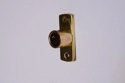 Unlacquered Brass Café Curtain Rod – Solid Brass Rod with Brass Brackets