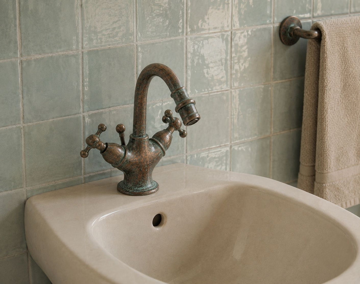 Aged Single hole Faucet