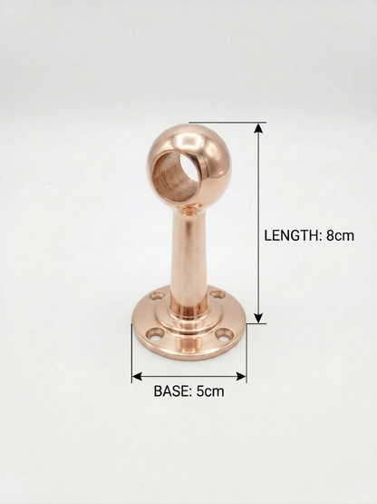 Light Copper Pot Rail - The Utensil Rail
