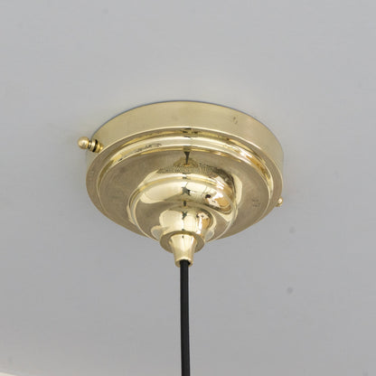 Handcrafted Hammered Brass Cylinder Pendant Light | Modern Tube Lamp