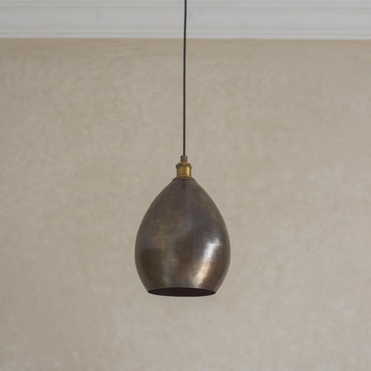 Smooth Oil Rubbed Brass Cone Pendant Light, Kitchen Island Ceiling Lamp