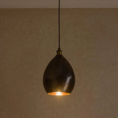 Smooth Oil Rubbed Brass Cone Pendant Light, Kitchen Island Ceiling Lamp