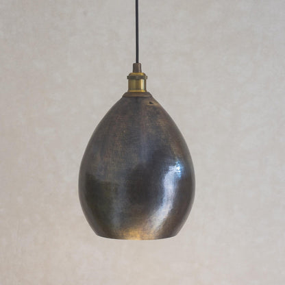 Smooth Oil Rubbed Brass Cone Pendant Light, Kitchen Island Ceiling Lamp