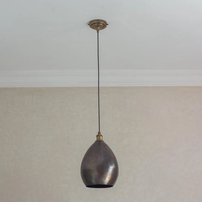 Smooth Oil Rubbed Brass Cone Pendant Light, Kitchen Island Ceiling Lamp
