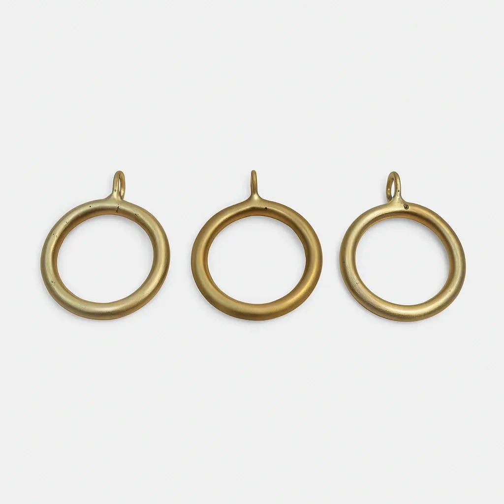 Solid Brass Rings For Curtain Rod