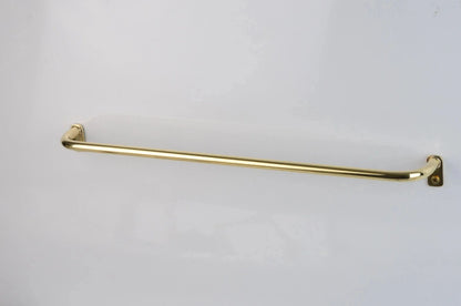 Thin Brass Cafe Curtain Rod, French Return Drapery Pole, DDP shipping