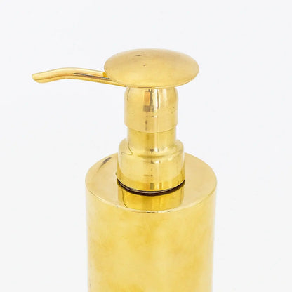 Unlacquered Brass Soap Dispenser, Dispenser Pump