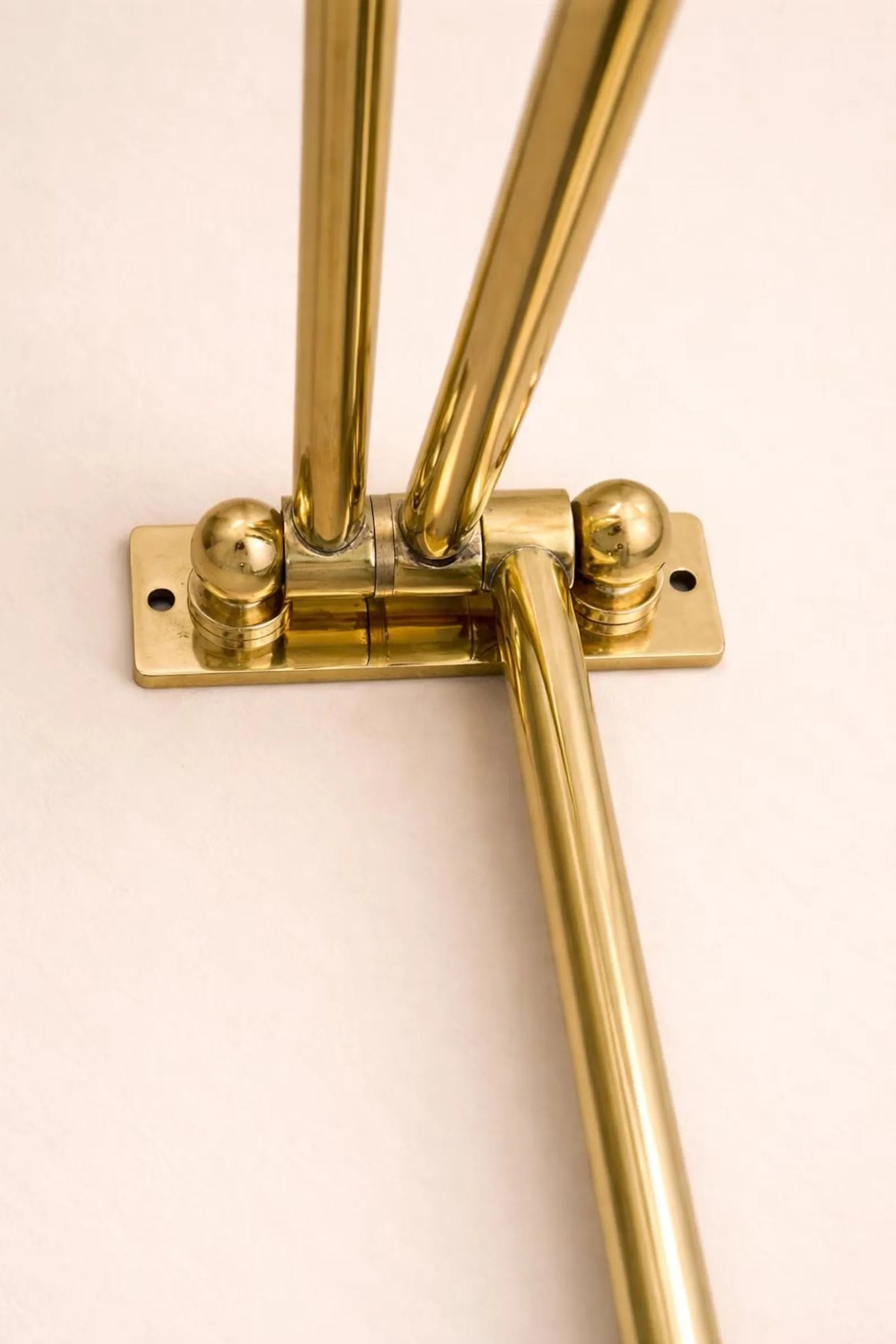 Solid Brass Swing Arm Towel Bar