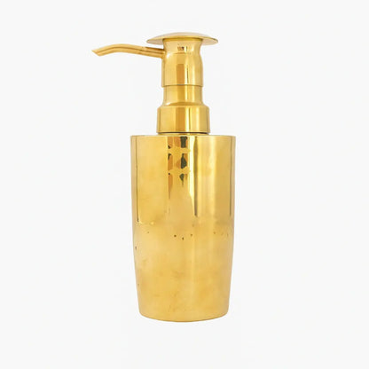 Unlacquered Brass Soap Dispenser, Dispenser Pump