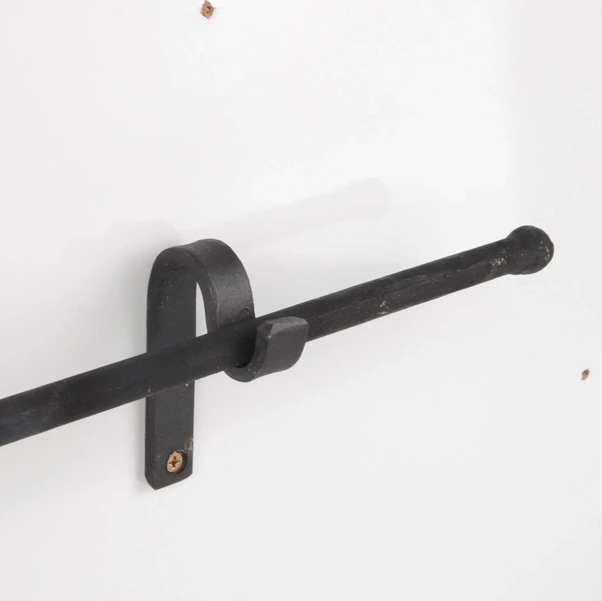 Iron curtain rods,Black wrought iron Curtain rods and Brackets . DDP Express Shipping