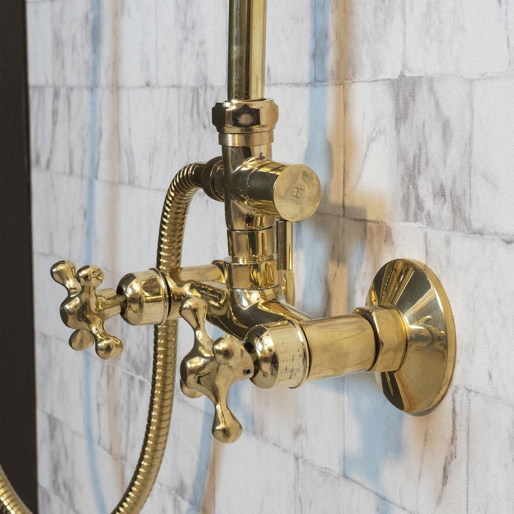 BrillianceLine Exposed shower Set
