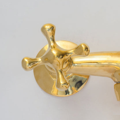 Antique Brass Kitchen Faucet – Wall Kitchen Faucet