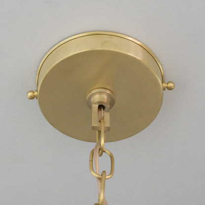 Antique Bronze Soft-Hammered Dome Pendant Light | Dark Oil-Rubbed Finish
