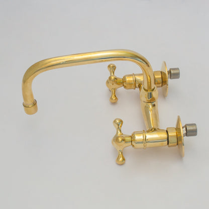 Brass Kitchen Faucet – Vintage Brass Kitchen Faucet