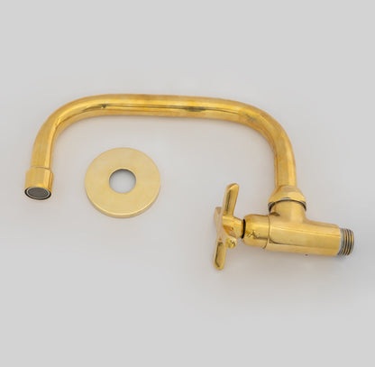 Brass Pot Filler – Unlacquered Brass Faucet