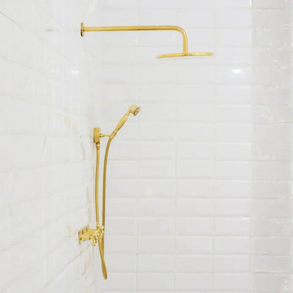 Brass Shower Fixtures – Dual Shower Head