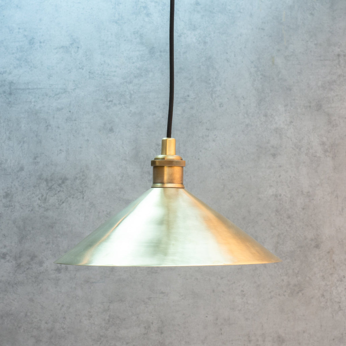 Brushed Brass Pendant Light Shade, Ceiling Mount Kitchen Island Lighting, Brass Hanging Lamp Dining Table