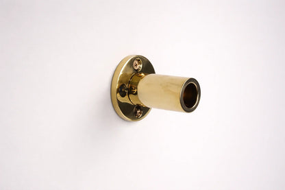 Solid Brass Inside Mount Cafe Curtain Rod