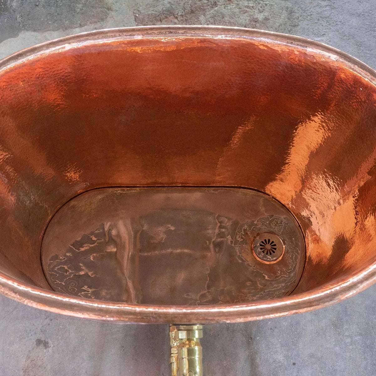 Copper Soaking Tub, Copper Bathtub, Free Standing Copper Tub