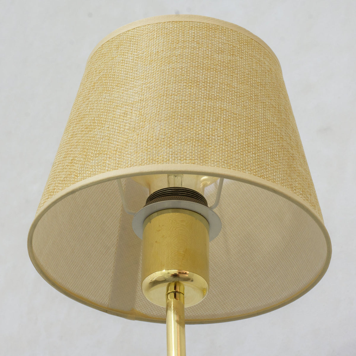 Handcrafted Solid Brass Wall Sconces, Tapered Fabric Shade, Swan Neck Wall Light, Indoor Wall Lamp