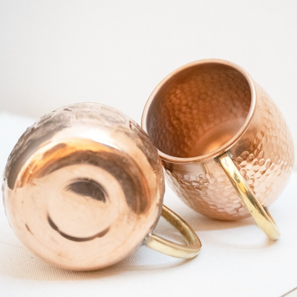 Handcrafted Pure Copper Personalized Mug