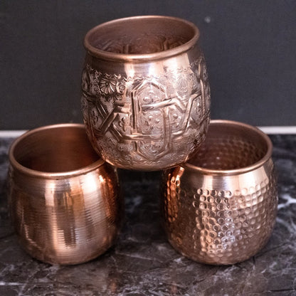 Handcrafted Pure Copper Personalized Mug