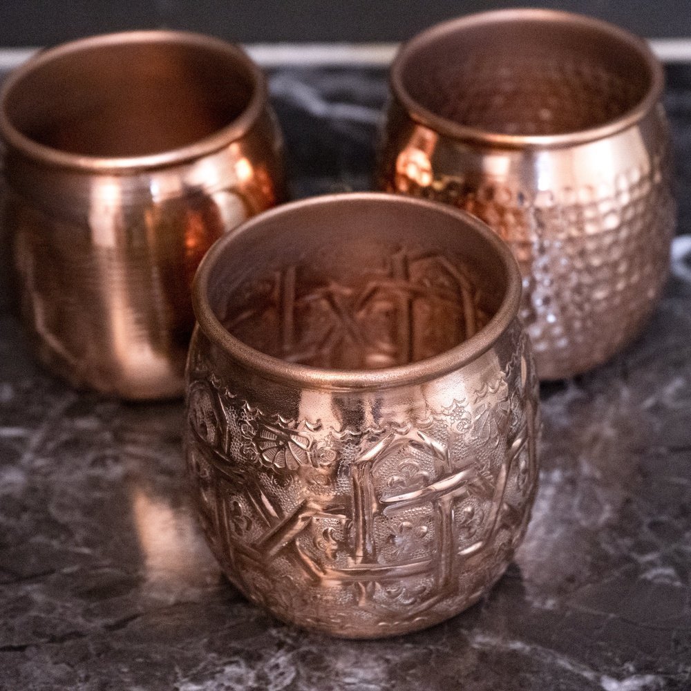 Handcrafted Pure Copper Personalized Mug